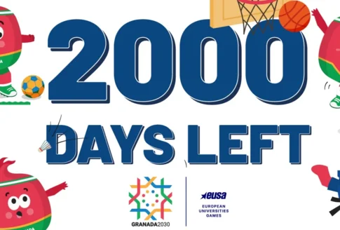 2,000 days to go before the European Universities Games, Granada 2030